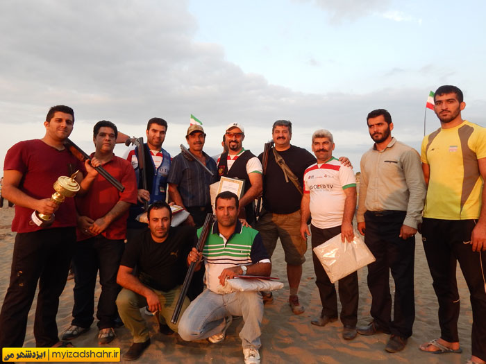 مسابقات تیراندازی اهداف پروازی ایزدشهر