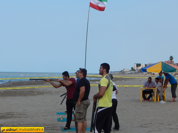 مسابقات تیراندازی اهداف پروازی ایزدشهر